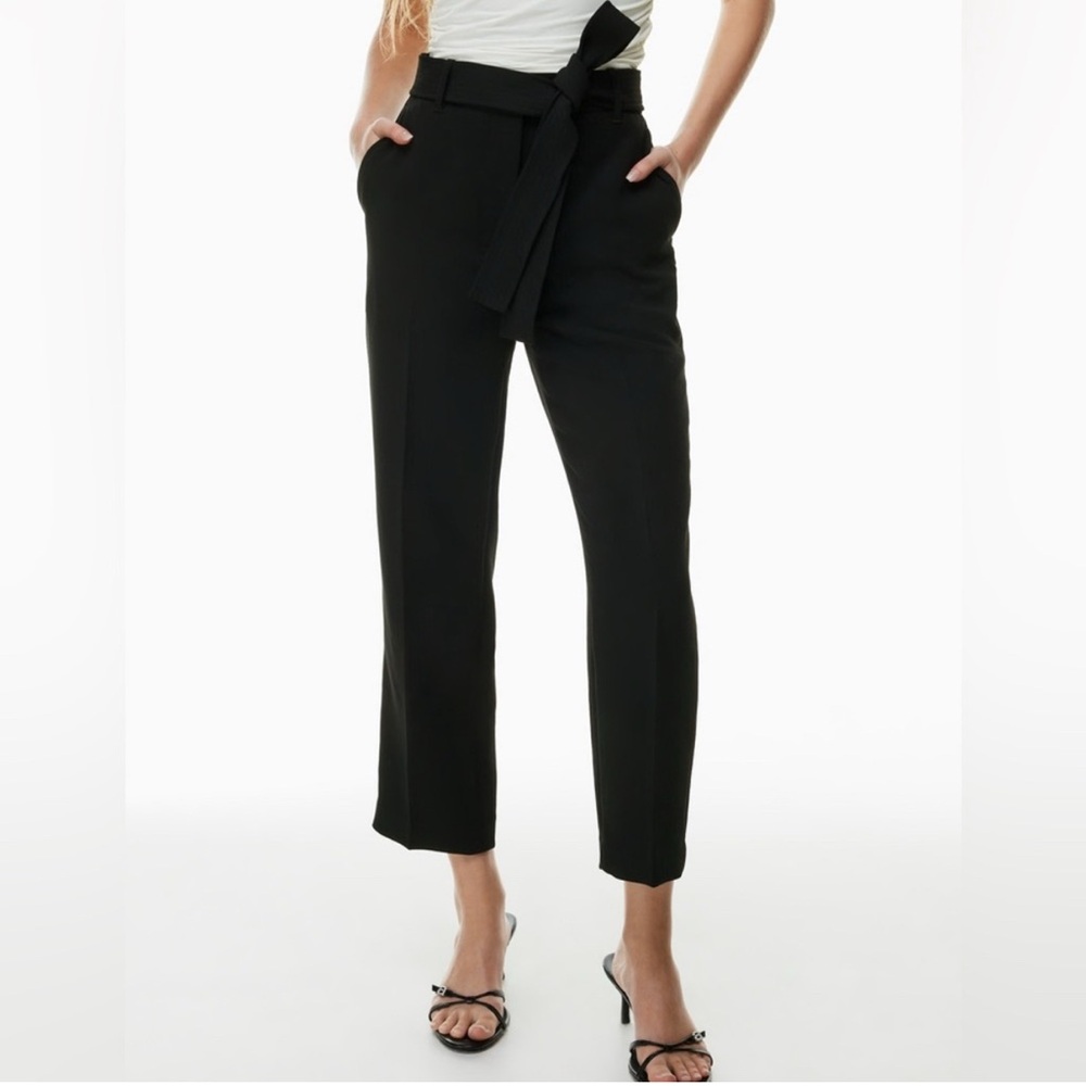Aritzia Wilfred Tie Front Pant